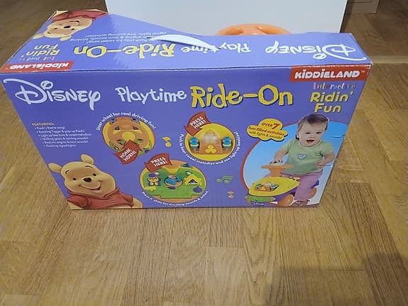 Disney Playtime Ride-On gåbil för småbarn