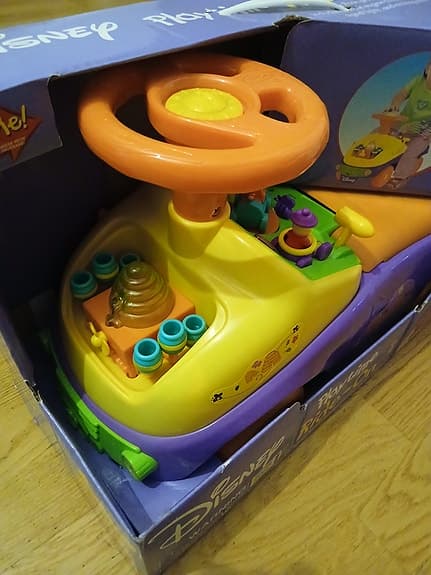 Disney Playtime Ride-On gåbil för småbarn