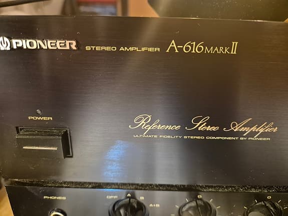 Unikt tillfälle: Pioneer A-616 Mark II "Reference"
