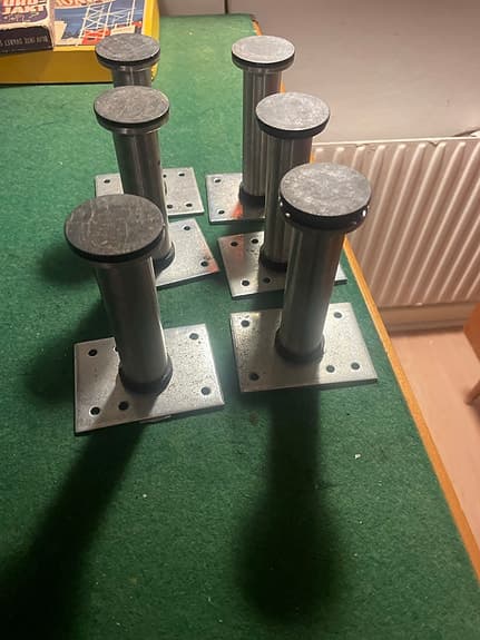 Skohylla och capita bordsben 8 cm