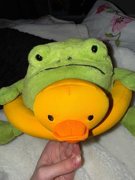 Jellycat Ricky Rain Frog Rubber Ring
