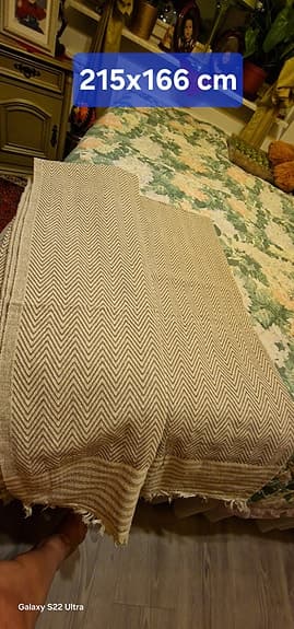 pläd /duk med mönster