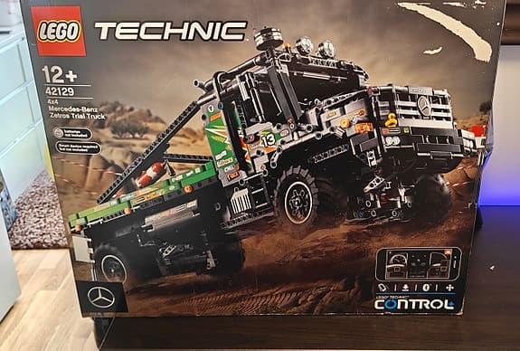 LEGO 42129 Technic Mercedes-Benz Zetros Fyrhjulsdriven terränglastbil