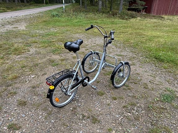 Trehjulig Specialcykel Monark 523