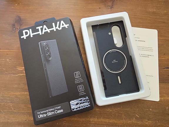 Pitaka & "Nobrand" aramid fiber magsafe skal till Galaxy Fold 7 (alla oanvända)