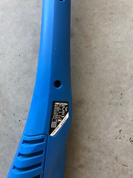 Biltema Trimmer blå