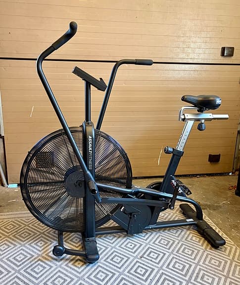 Airbike Classic motionscykel svart