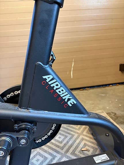 Airbike Classic motionscykel svart