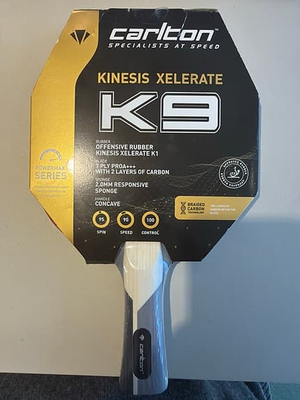 Pingisracket carlton k9