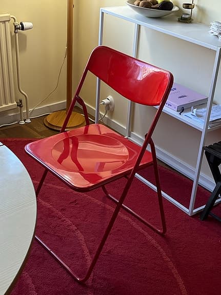 IKEA Vintage Niels Gammelgaard fällstol TED