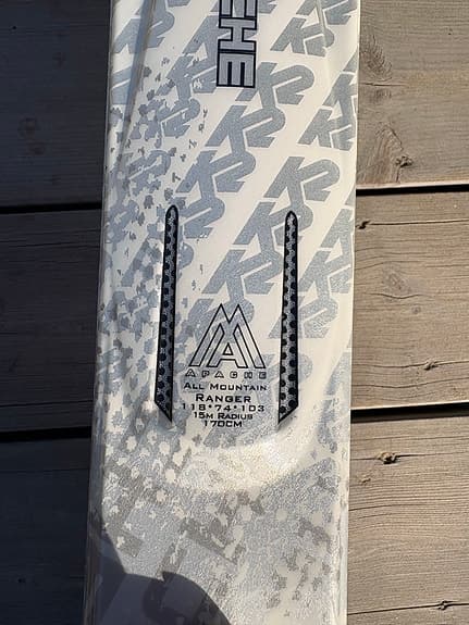 K2  Ranger all mountain skidor 170 cm vit
