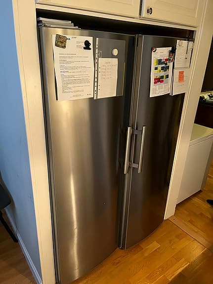 Kyl och frys Electrolux 60 cm bred
186 cm längd
