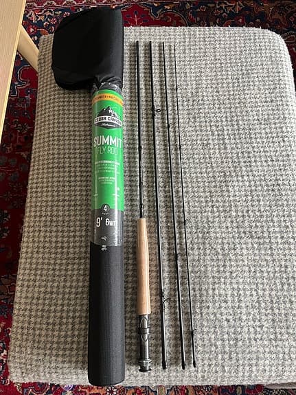 Shakespeare Cedar Canyon Summit 9ft #6 flugspö