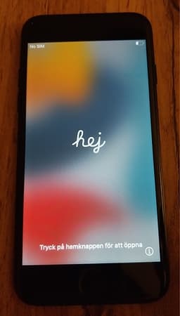 iPhone 7 Svart
