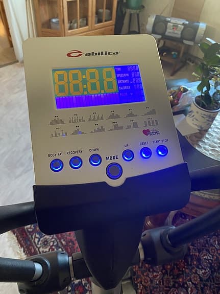 Abilica crosstrainer röd/svart