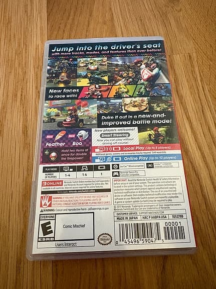Nintendo Mario Kart 8 Deluxe spel Nintendo Switch