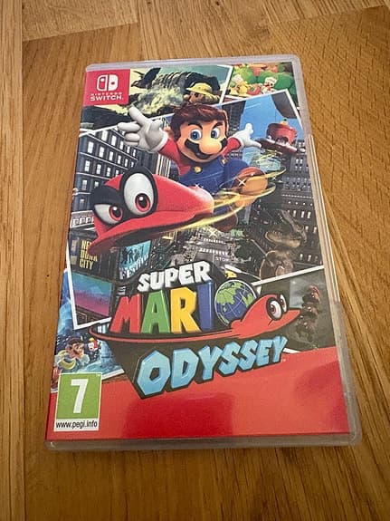 Nintendo Switch Super Mario Odyssey spel