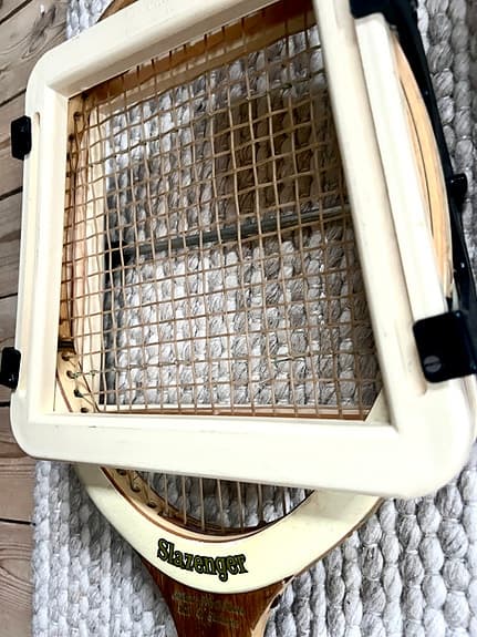 Vintage fina tennisracketar