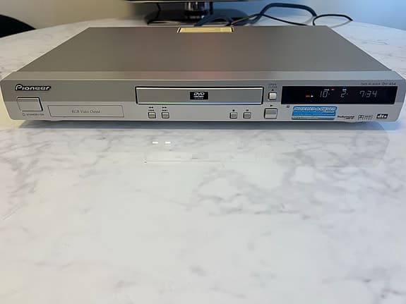 Pioneer dvd-spelare silver-DVD-454-s