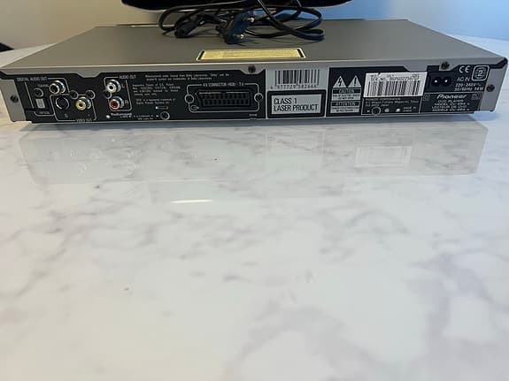 Pioneer dvd-spelare silver-DVD-454-s
