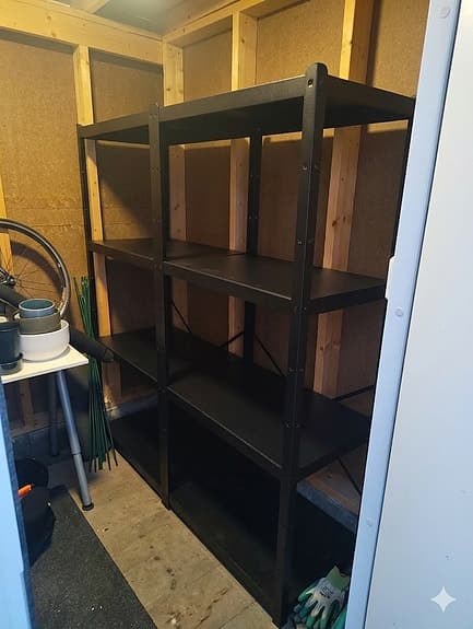 BROR hyllsystem (stål) IKEA 190 x 55 x 170 cm