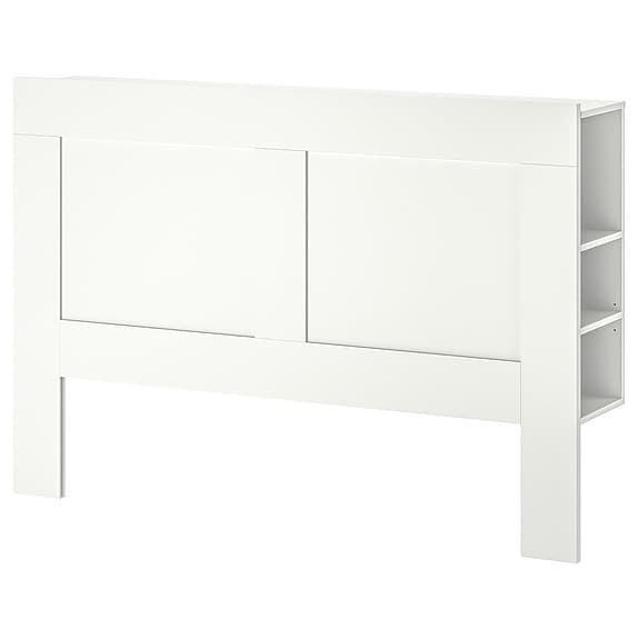 IKEA säng med förvaring vit 140 cm