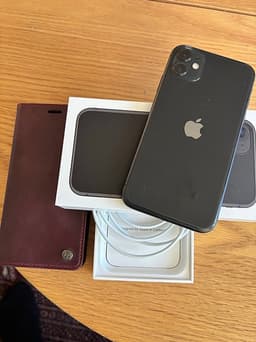 Apple iPhone 11 mobiltelefon 64 GB svart