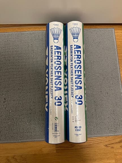 Yonex Aerosensa AS30 badmintonfjädrar fjäderbollar Speed 2 77