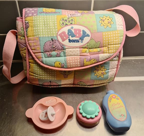 Baby Born Skötväska Kläder Docka Leksaker Bäddset Barn Leksak Toys