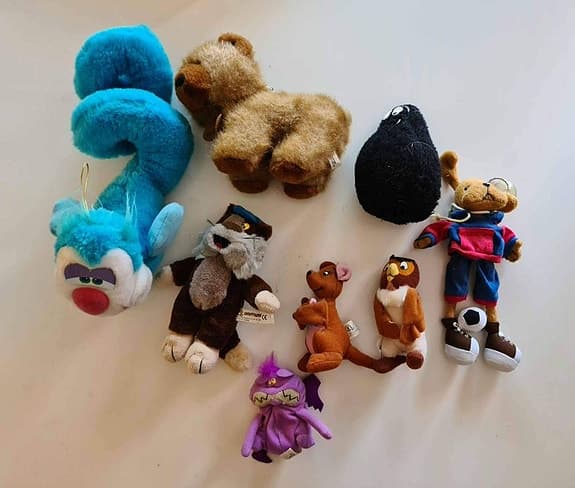 Disney Astrid Lindgren Gosedjur Leksaker 8 st Leksak Lek Barn Barnsaker Toys