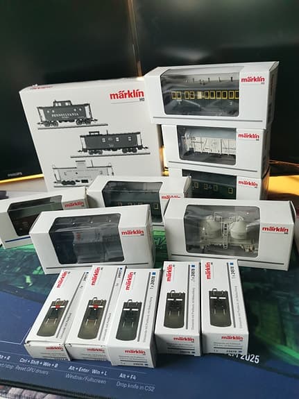 Märklin H0 paket i mycket fint skick – komplett & fullt fungerande