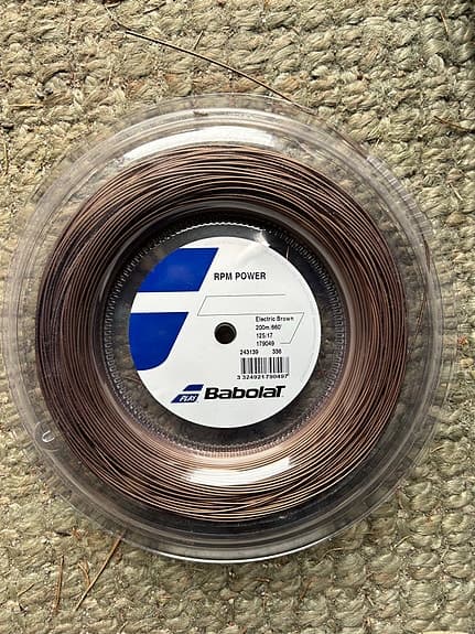 Babolat RPM Power tennissena rulle brun