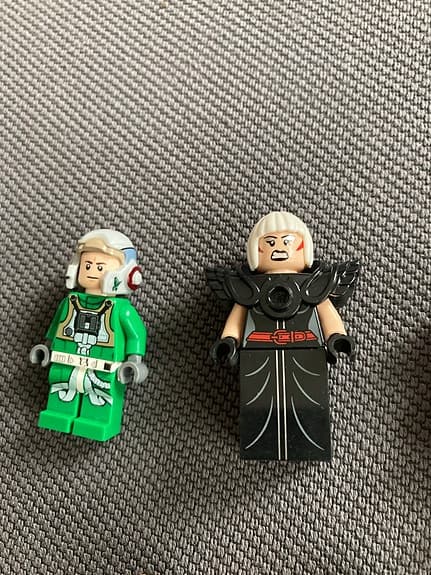 LEGO Star Wars minifigurer blandade färger plast