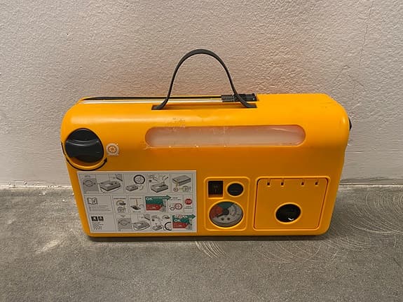 Däckreparationssats kompressor gul