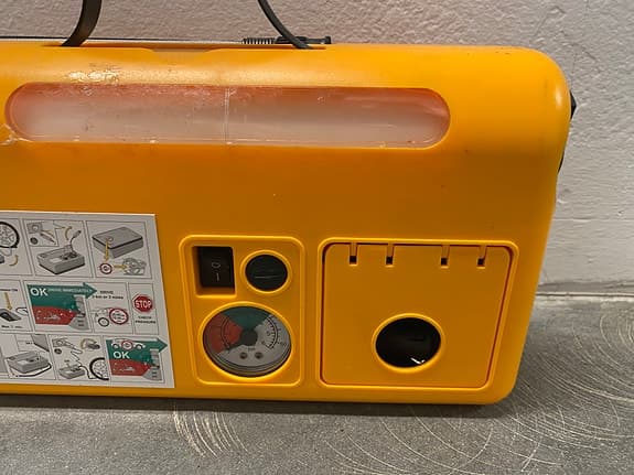 Däckreparationssats kompressor gul