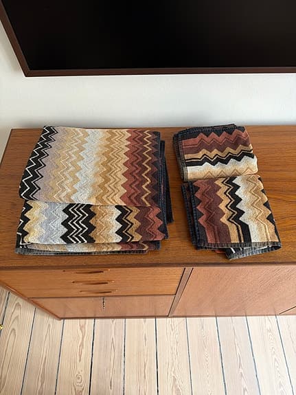 Missoni handdukar + badlakan