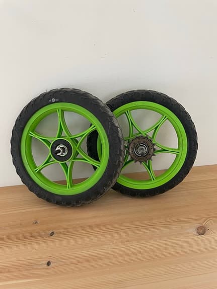 Ersättningsdäck cykeldäck hjul till barncykel 12" tum