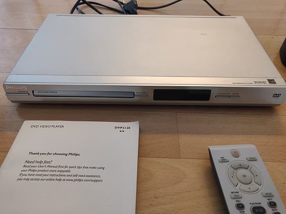 Philips DVP3120 Dvd-spelare