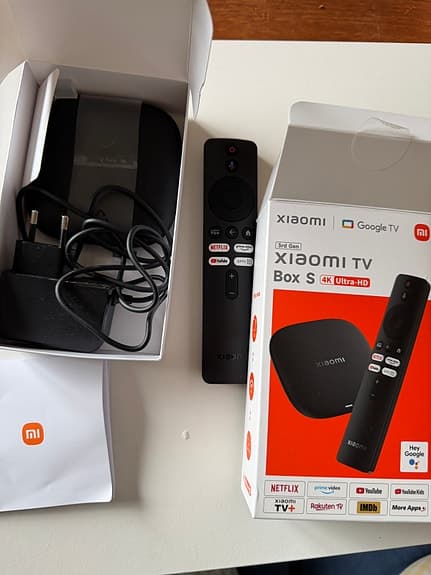 HELT NY Xiaomi Mi TV Box S 4K Ultra / Google TV / Google Chrome Cast