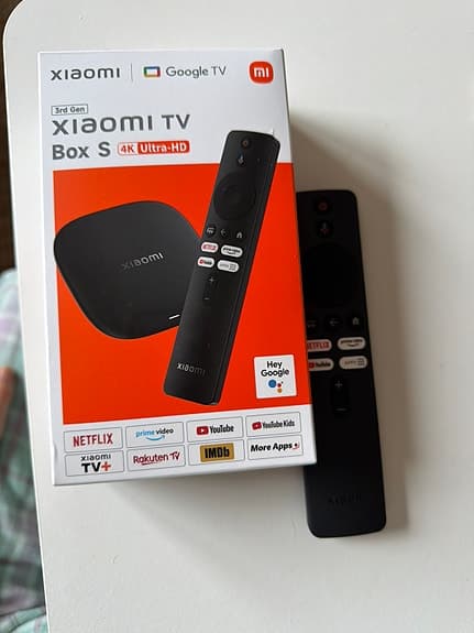 HELT NY Xiaomi Mi TV Box S 4K Ultra / Google TV / Google Chrome Cast