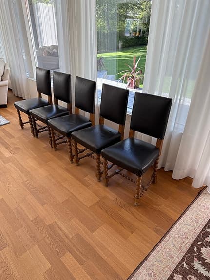 Barockstolar (5st) Tillfälle