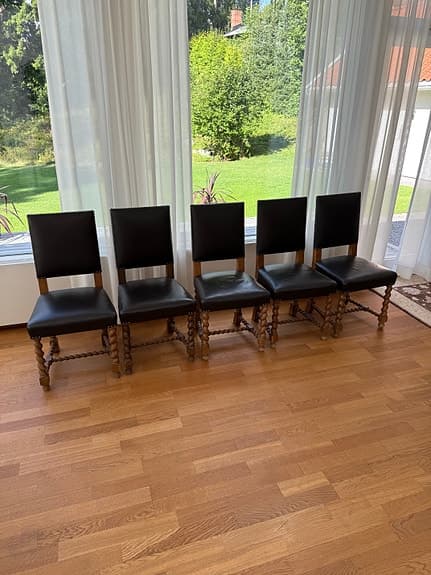 Barockstolar (5st) Tillfälle