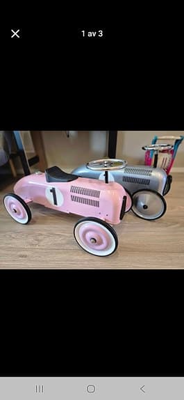 Gåbil rosa