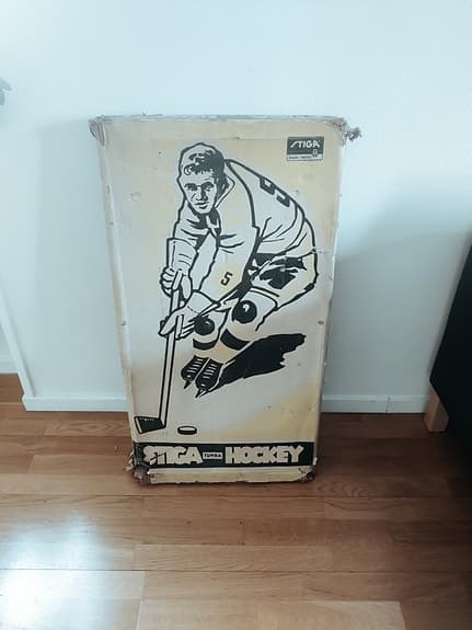 Stiga Hockey troligen tidigt 60tal Sven Tumba