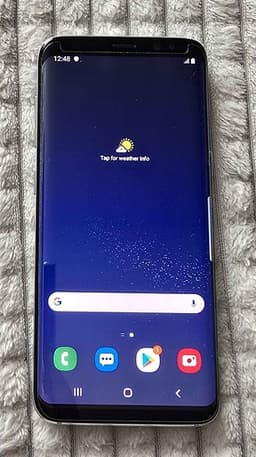 Samsung Galaxy S8 SM-G950F Arctic Silver, full fungerande. LÄS BESKRIVNINGEN