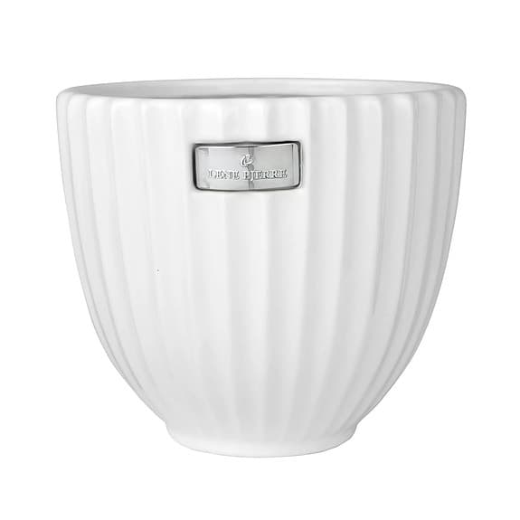 2 st Rosalie krukor, vita & dekorativa