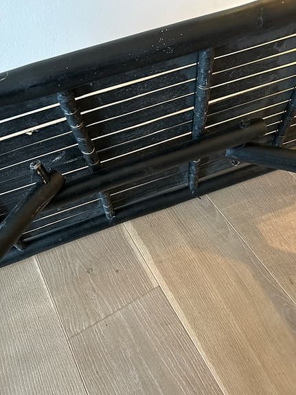 Bänk i bambu, ihopfällbar