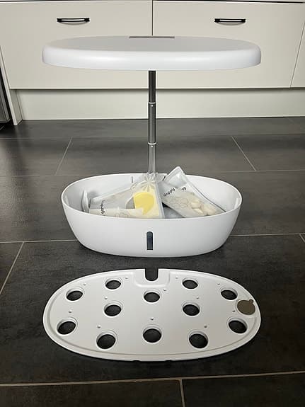 Clas Ohlson Hydroponic Planter odlingslåda vit