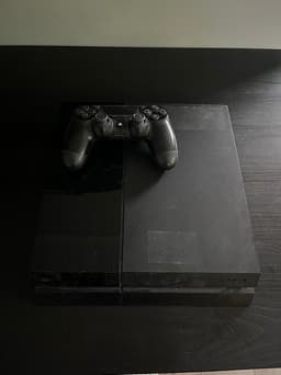 Sony Playstation 4 spelkonsol svart med handkontroll
