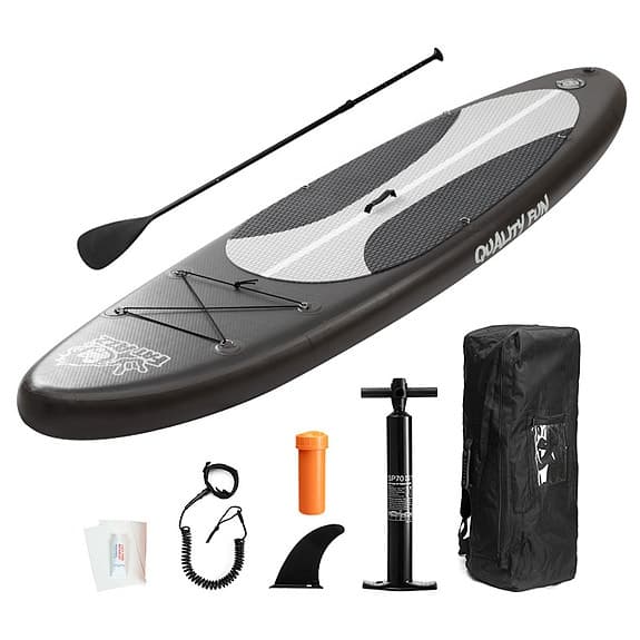 Magnum uppblåsbar SUP-bräda med paddel och tillbehör - Märke FatAzz